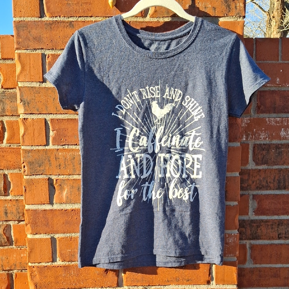 Blue Graphic T-Shirt Size S